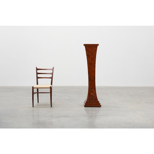 1920s Large Art Deco Console in Wood Marquetry, France, 1920s For Sale - Image 5 of 11