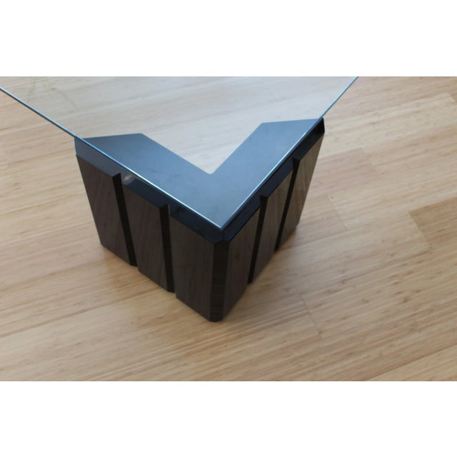 Haziza Haziza Style Modern Black Acrylic Coffee Table For Sale - Image 4 of 12