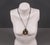 Wooden Costume Jewelry Pendant, 1980s For Sale - Image 9 of 11
