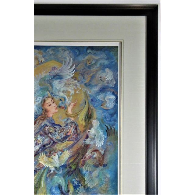 Printmaking Materials Mahmoud Farshchian, Unknown, Circa 1990 For Sale - Image 7 of 8