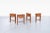 Danish Modern Teak Nesting Table by Carlo Jensen for Poul Hundevad, 1960s For Sale In Los Angeles - Image 6 of 12