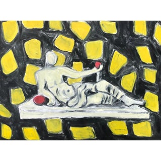 1985 Adrienne Anderson Neo Classical Figure Monoprint For Sale