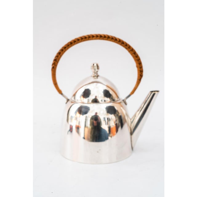 Silvered Brass Can, Vienna, 1920s For Sale - Image 10 of 10