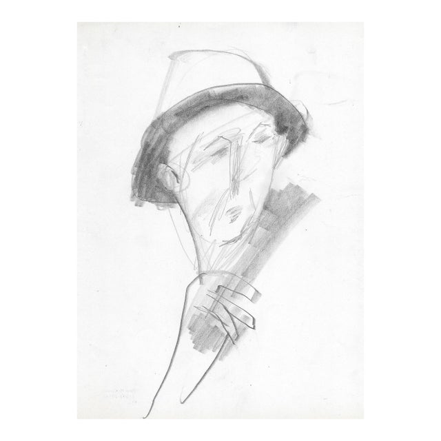 1950s Paul McCarron Portrait of a Man For Sale