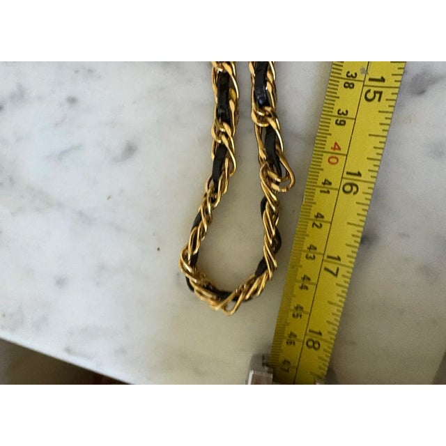 Metal 1980s Snakeskin and Gold Tone Shoulderbag For Sale - Image 7 of 8