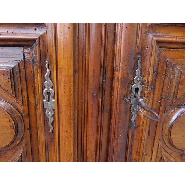 Louis XIII Walnut Armoire For Sale - Image 12 of 18