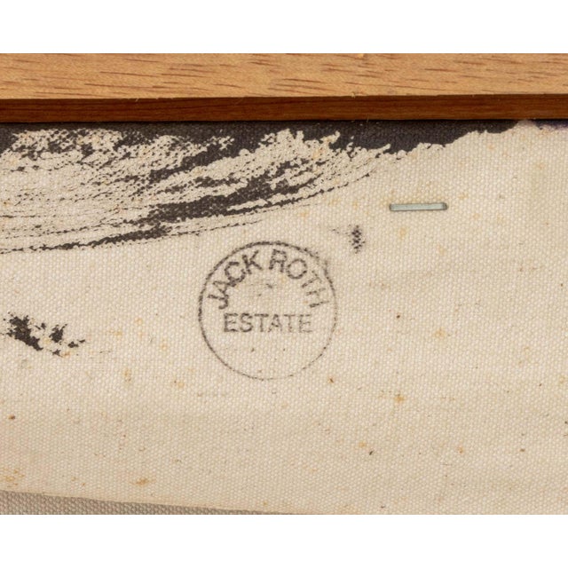 Jack Roth "New Synthesis 59" Acrylic, 1981 For Sale - Image 11 of 12