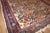 Folk Art Distressed Vintage Zabihi Collection Persian Throw Rug - 2'10" x 4'1" For Sale - Image 3 of 6