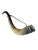 Circa 1897 Steer Horn Trophy With Pewter For Sale In Aspen - Image 6 of 6