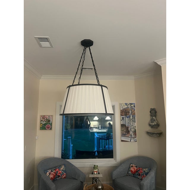 The Windsor by Ralph Lauren for Visual Comfort is a unique, elegant piece. Its minimalist frame and slender chains in...