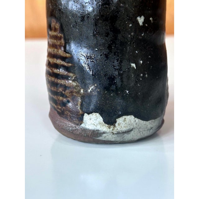 Rare and Fine Antique Japanese Ceramic Ko-Satsuma Chaire Tea Caddy For Sale - Image 10 of 16