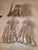 1990s Antler and Stainless Steel Flatware 5pc. Set for Four - 20 pcs For Sale In San Antonio - Image 6 of 9