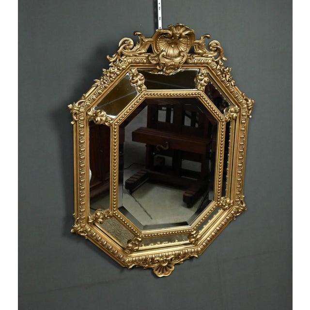 Louis XV Style Mirror with Parcloses For Sale - Image 3 of 13