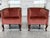An exceptional pair of Danish Art Deco club chairs. Originally hand-crafted in the 1930s, they are walnut with a beautiful...