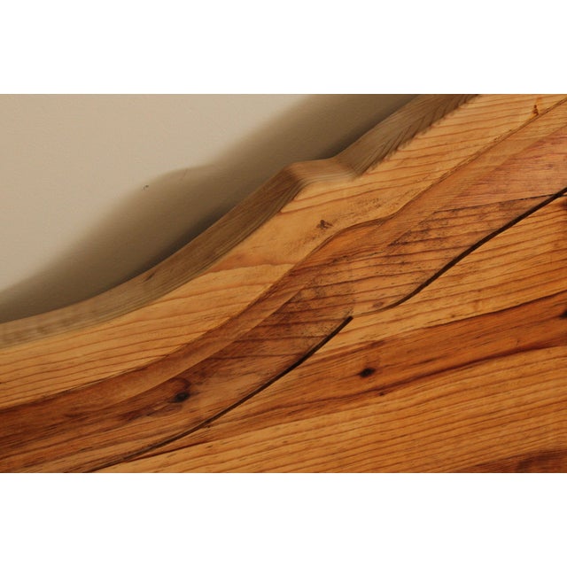 Southwest Rustic Pine King Headboard Chairish