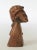 African Carved Wood African Bust Figure For Sale - Image 3 of 7