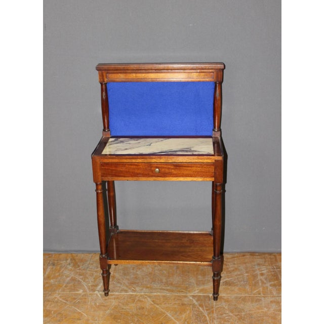 Directoire Style Desk in Mahogany, 1950s For Sale - Image 6 of 12