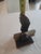 American VTG American Bald Eagle Bookends. Wooden Base. For Sale - Image 3 of 6