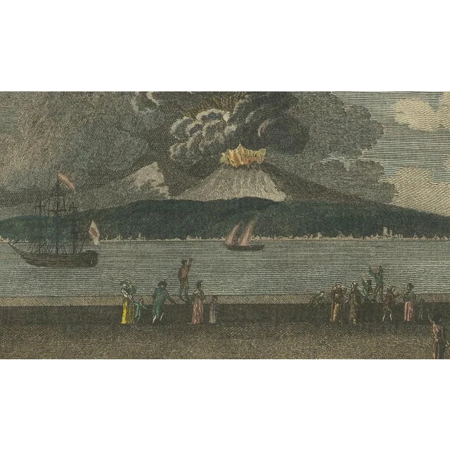 Johann Ludwig Bertuch, Mount Vesuvius Eruptions, 1798, Engravings on Paper, Set of 2 For Sale - Image 3 of 7