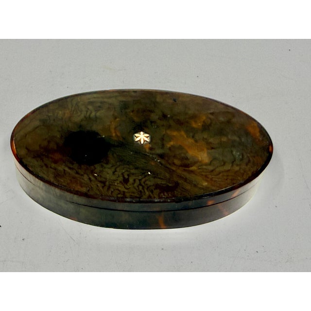 19th Century 19th Century Set of 3 Victorian Horn Snuff or Trinket Boxes For Sale - Image 5 of 18