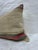 Contemporary Turkish Hemp Pillow Cushion Natural Beige Fuchsia Pillow Cushion Cover 16" x 24" For Sale - Image 3 of 4
