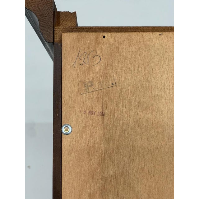 Black German Antique Style Bookcase For Sale - Image 8 of 9