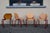 This set of four Rio designer chairs was produced by Fröscher GmbH in the 1980s. They embody the postmodern style of the...