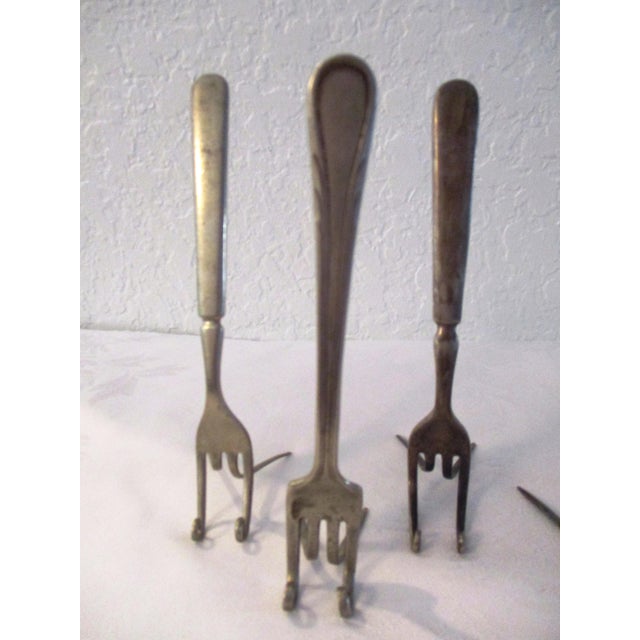 Victorian Fork Place Card Holders Set of 6 Chairish