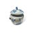 Asian Little Jar with Lid is 6.5" Height can be use for indoor and outdoor. This piece used high fire porcelain is all...