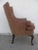 Vintage Wingback Upholstered Armchair For Sale - Image 4 of 11