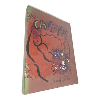 Lithographe Marc Chagall Book 1960 For Sale