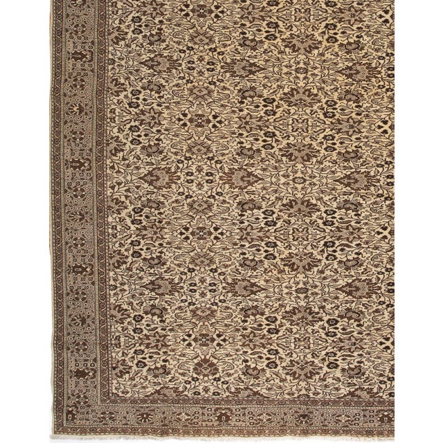Turkish Vintage Circa Turkish Sivas Rug - 8ft 10in X 12ft 5in For Sale - Image 3 of 4