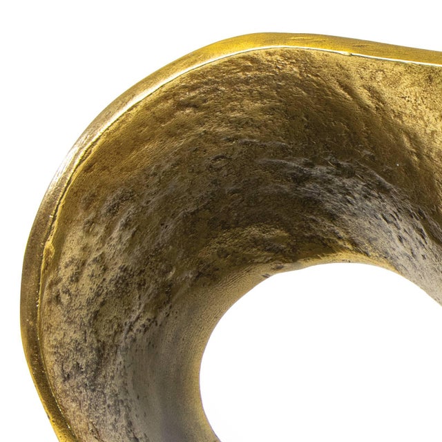 Metal Regina Andrew Dex Aluminum Objet, Brass For Sale - Image 7 of 8
