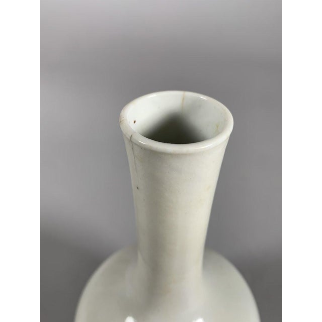 18th Century Dehua porcelain vase, Kangxi Dynasty (1661-1722), monochrome China For Sale - Image 5 of 9