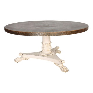English Painted Breakfast Table For Sale