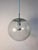 Glass and Chrome Globe Lamp from Hustadt Leuchten For Sale - Image 4 of 11