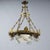 Antique French bronze/alabaster chandelier,late 19thC Height 80 cm.Diameter 59 cm European Plug (up to 250V).The wiring of...