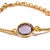 Metal Mystic Amethyst Glow Gold Adjustable Bracelet For Sale - Image 7 of 11