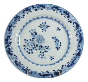 18th Century Qianlong Porcelain Plate, China