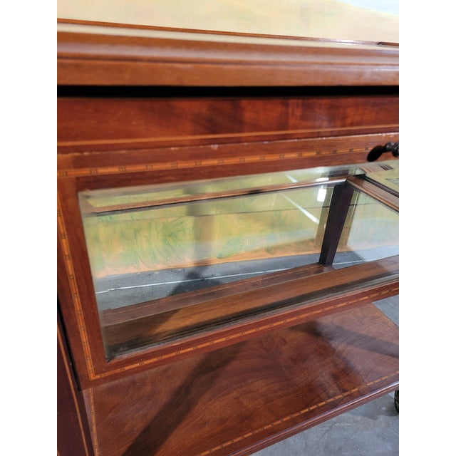 Aquarium Bar Trolley from Kirby Beard Paris, 1940s For Sale - Image 9 of 12