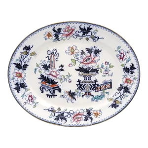 Ironstone Oval Platter, England Circa 1870