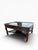 French Theodore Alexander Louis XIII Style Etched Brass Tray Top Coffee Table For Sale - Image 3 of 16
