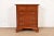 Stickley Georgian Solid Cherry Wood Nightstand or Bachelor Chest For Sale - Image 17 of 17