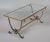 French Vintage Iron and Glass Coffee Table For Sale - Image 4 of 10