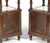 Pair of bedside tables - 19th century. Portuguese; 19th century, made of mahogany wood. Marble tops. Dimensions: 80x38 cm