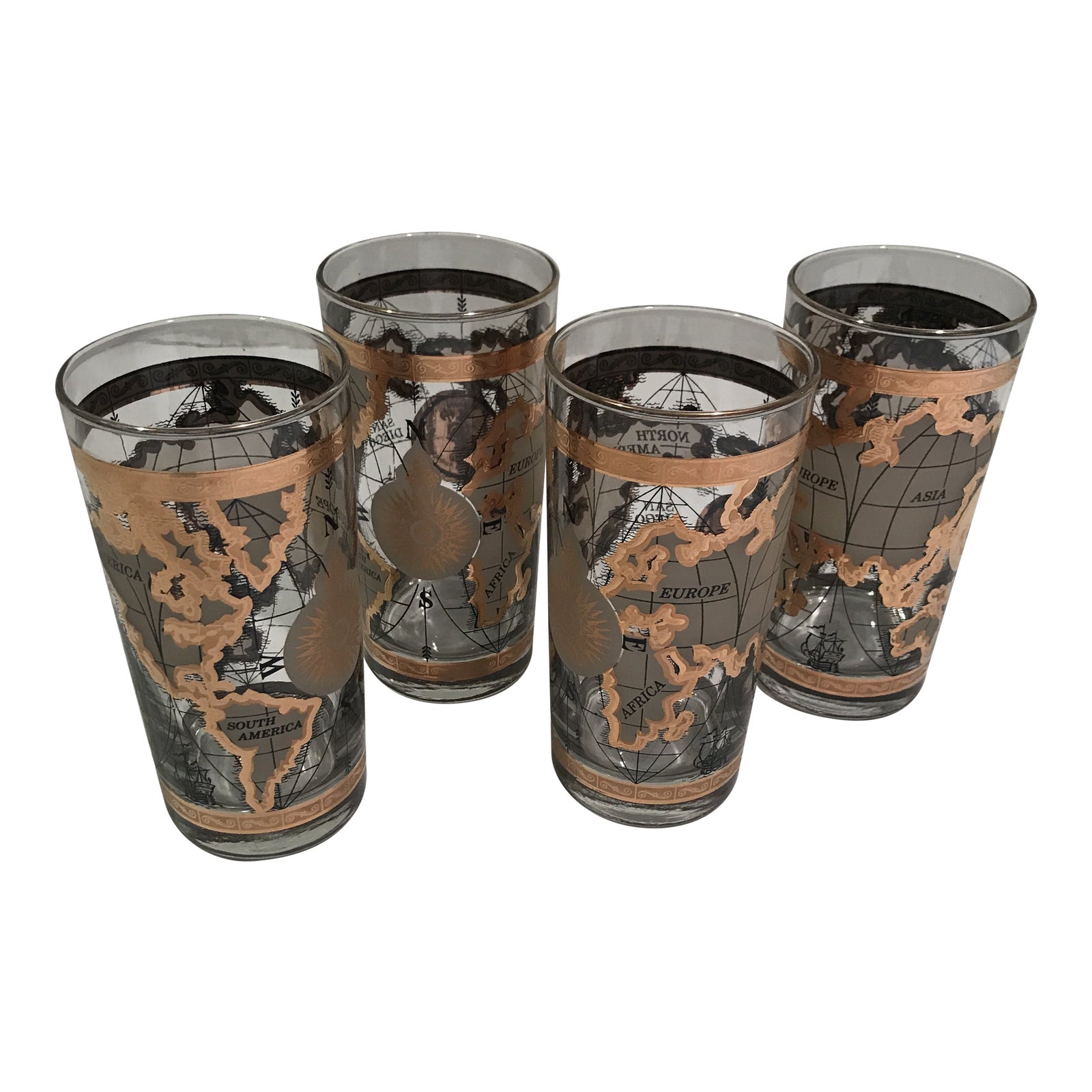 Mid Century Commemorative High Ball Glasses For San Diego S 200th Anniversary Set Of 4 Chairish 1, 29, 41, 55, 74. chairish