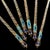 Antique Russian Silver Enamel Cloisonne Spoons by Dmitrii Nikolaevich Nikolaev, 1900s, Set of 6 For Sale - Image 10 of 18