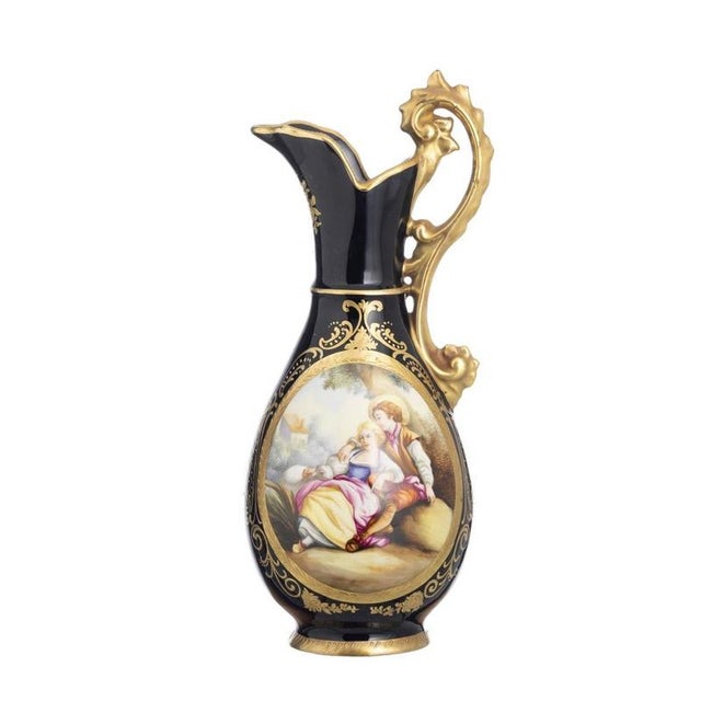 French Procelain Water Jug, Sevres For Sale - Image 6 of 6