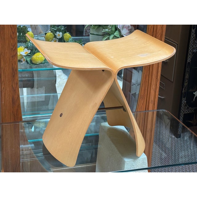 Sori Yanagi for Tendo Mokko Butterfly Stool, Vintage For Sale In San Francisco - Image 6 of 12