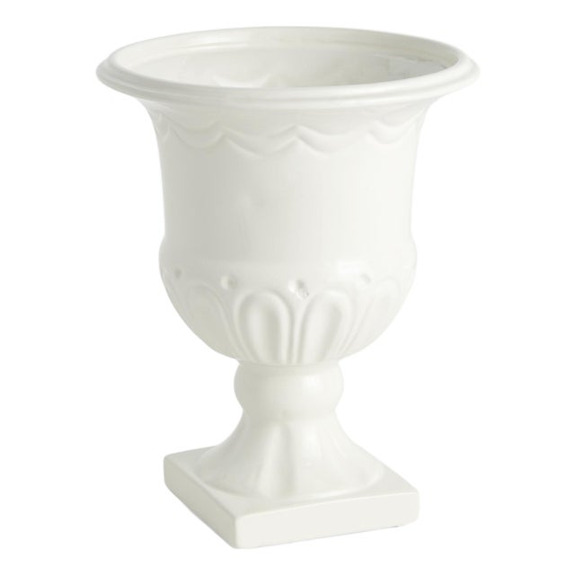 Liana Decorative Pedestal Urn Small For Sale